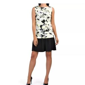 Vertigo Floral Sleeveless Dress NWT